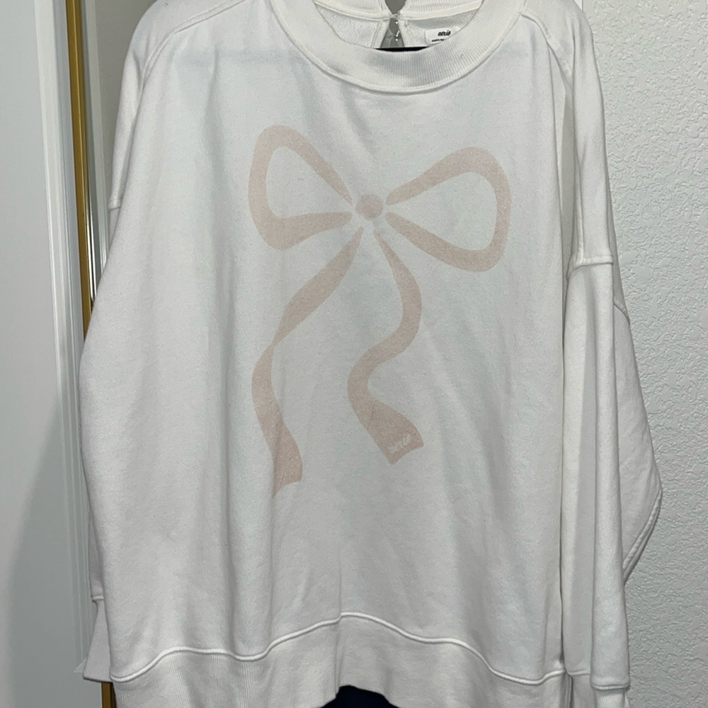 Aerie Bow Sweatshirt